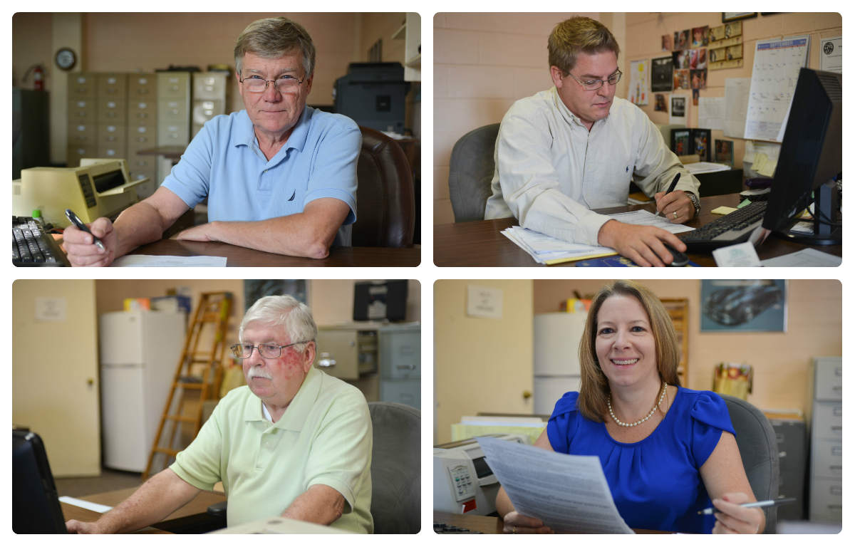 The Dilco of Greenville team at work in their Poinsett Highway office